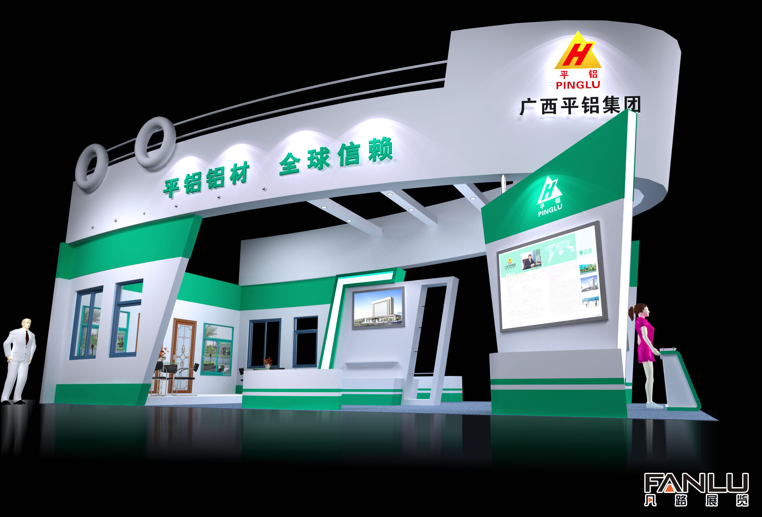 南寧展覽展示-企業(yè)如何挑選合適展位呢？
