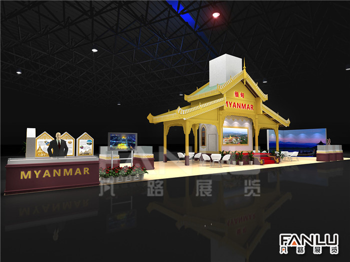 南寧展臺搭建這樣做既省錢又好看