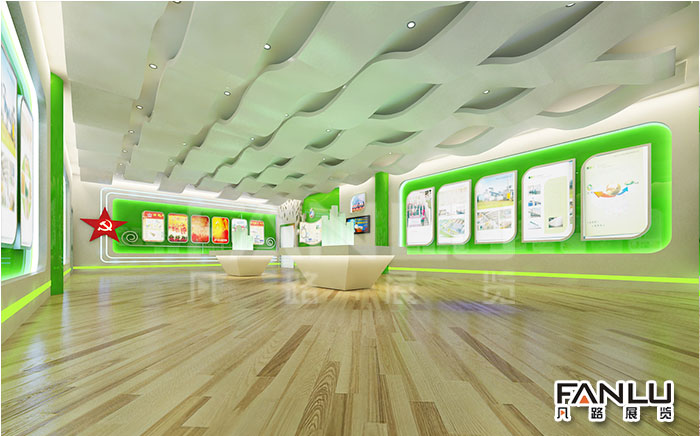科技展廳設計是一個企業(yè)發(fā)展的縮影